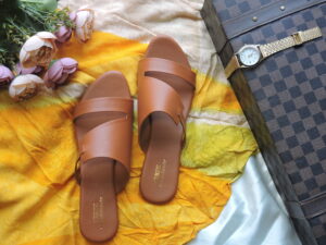Verde Tan-I Open Toe Slide | Women Sandals