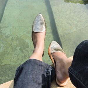 Verde Tamra Pointed Toe Slide | Women Sandals