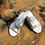 Verde Shesha Animal Print Open Toe Slide | Women Sandals