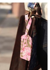 Upcycled Luggage Tag by Swizuka RecyWeave