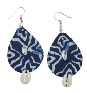 Handmade Upcycled Earrings by The Second Wardrobe